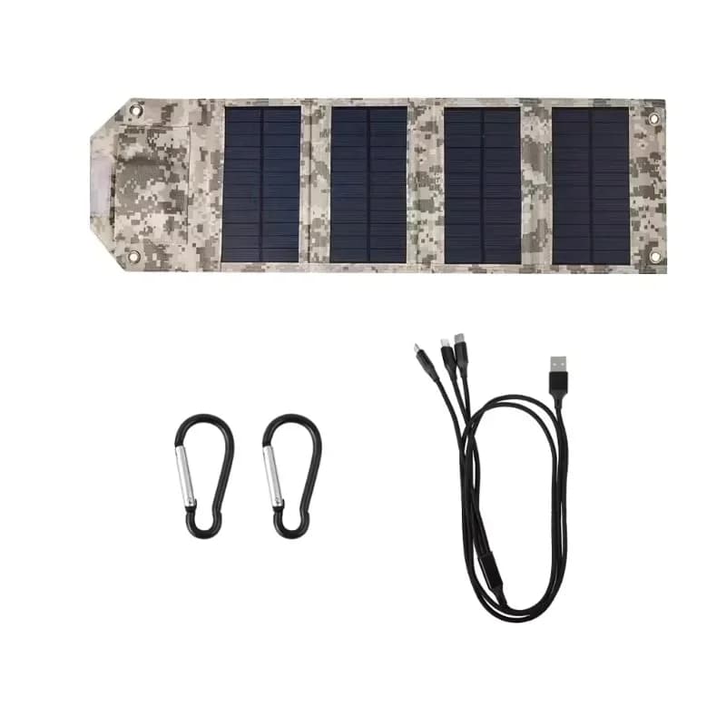 Kit de panneaux solaires portables et pliables 500W 600W 800W haute puissance pour le camping, les s