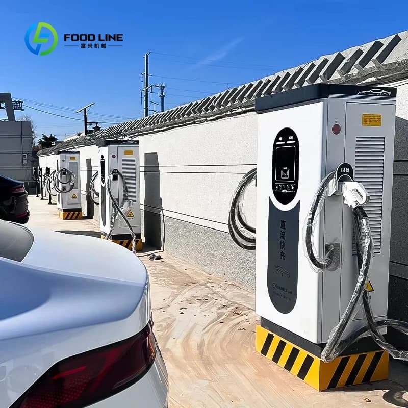 Station de recharge DC pour véhicules électriques personnalisée de 160 kW avec équilibrage dynamique