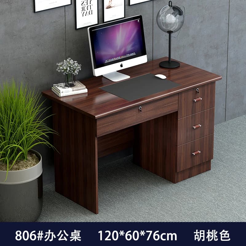 Décoration exécutive bureau bureau étude en bois moderne ordinateur jeu debout bureau affichage Escr