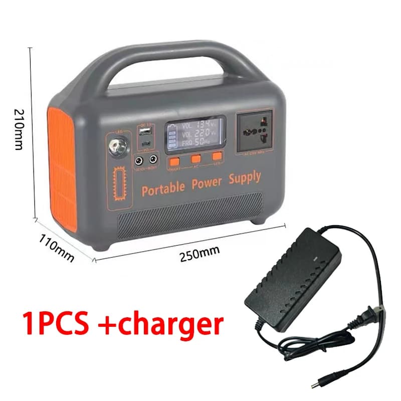Générateur solaire de centrale électrique Portable 400W, 192wh, batterie LiFePo4, 220v, pour Camping