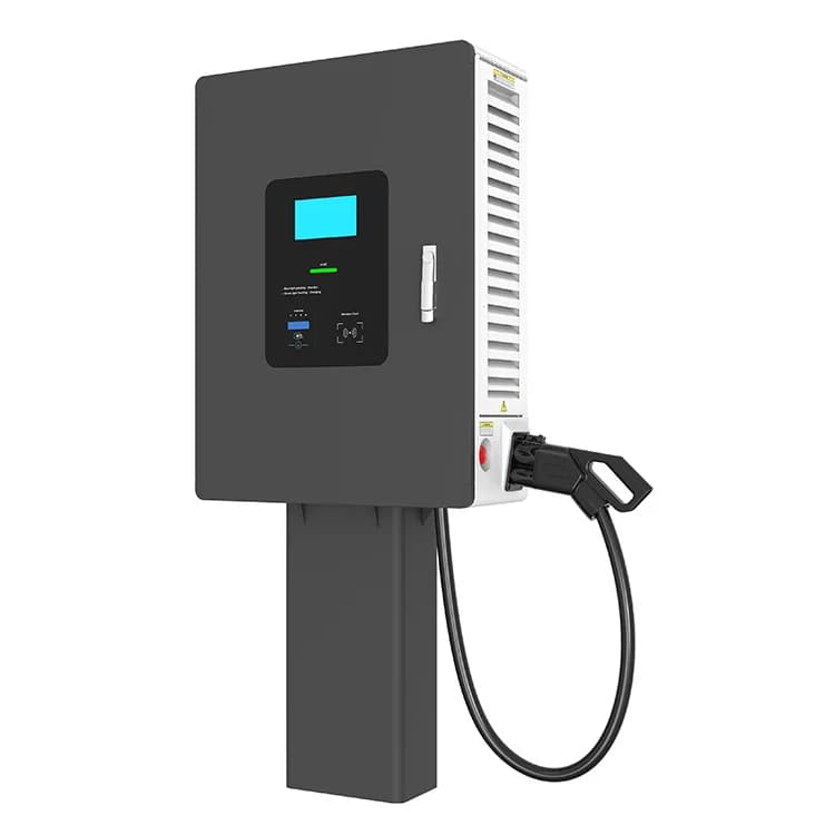 EV DC chargeur rapide CCS2 30kw 40KW 50KW 60KW chargeur EV monté au sol voiture électrique EV DC Sta