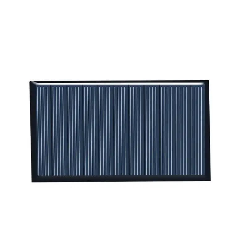 Panneau Solaire en Silicone Polycristallin de 80x45mm, 5V, 75mA, Accessoires d'Massage pour Éclairag