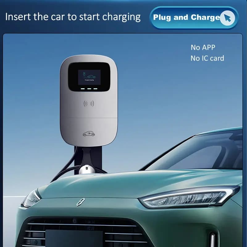 JIGU SAE J1772 EV chargeur Type 1 Wallbox Station de recharge de véhicule électrique EVSE 7KW 32A 22
