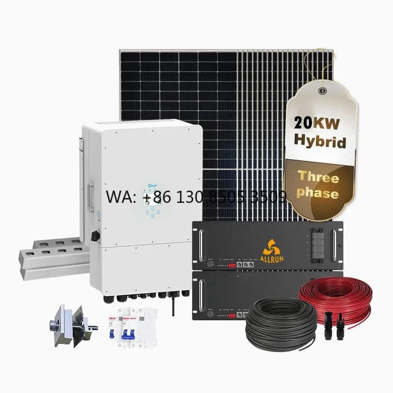 Système solaire hors réseau complet 15KW 8KW 5KW 4KW, kits solaires hybrides 5000W, système solaire